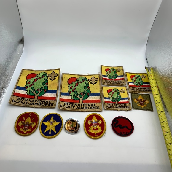 Vintage Boy Scouts of America National Scout Jamboree Neckerchief and Patches - Picture 14 of 15